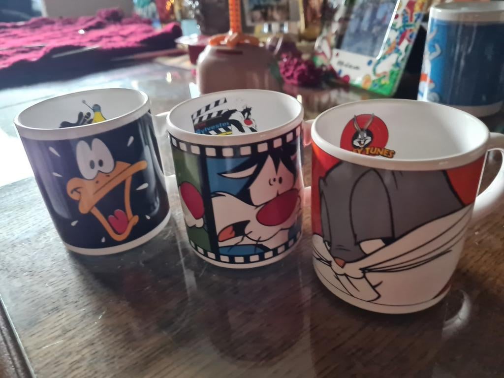 Tasses Looney tunes, Collections, Enlèvement ou Envoi, Looney Tunes