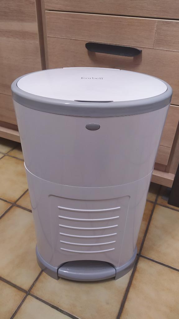 Poubelle à Langes Korbell - Peu Utilisée, Enfants & Bébés, Enlèvement, Comme neuf, Poubelle à couches, Autres marques