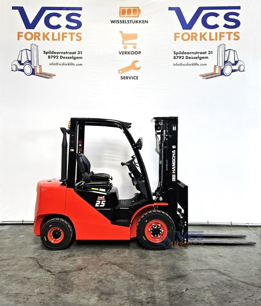 NIEUWE heftruck Hangcha 2.5T diesel DIRECT LEVERBAAR, Zakelijke goederen, Ophalen, Diesel, Hangcha, Heftruck