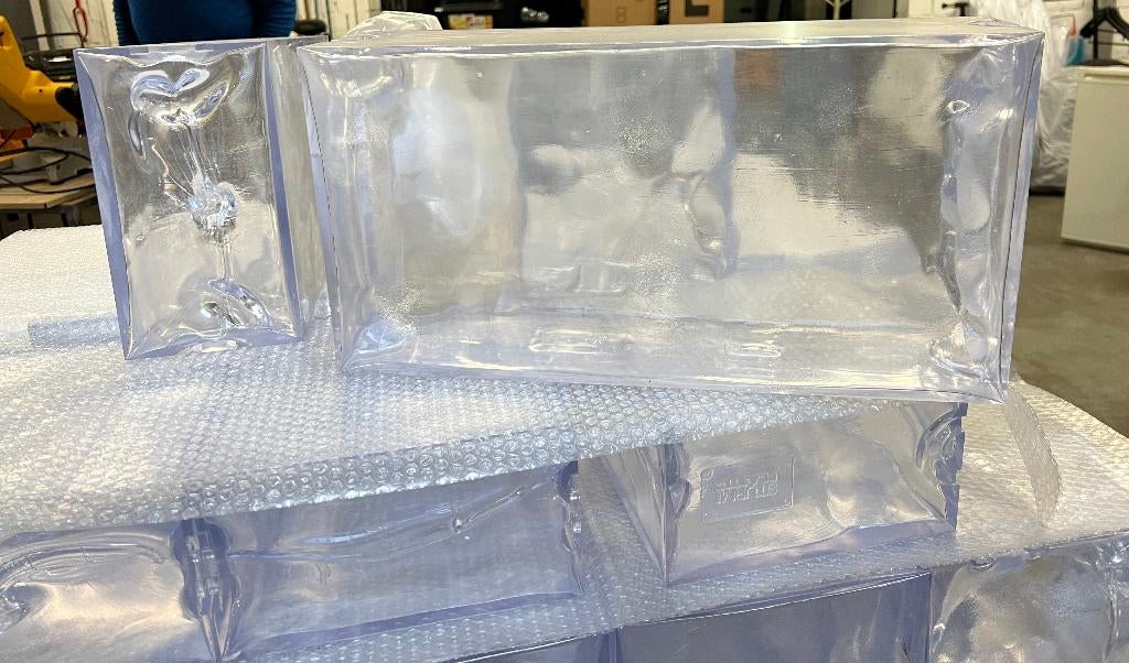 design bouwstenen slagvast kunststof - ICE CUBES STURM, Huis en Inrichting, Ophalen, Zo goed als nieuw