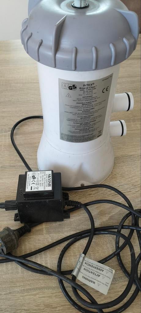 Intex zwembadpomp met buizen, Ophalen, Gebruikt, Zwembadpomp