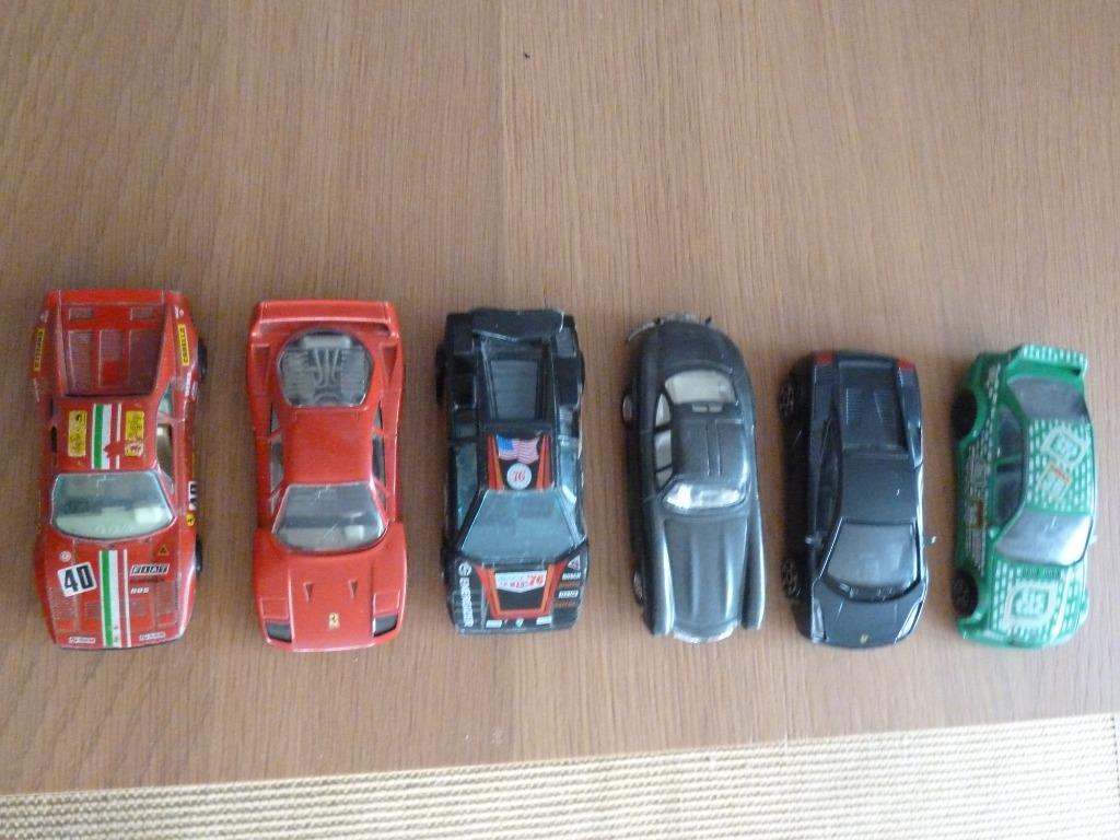 LOT 6 VOITURES MINIATURE 1:43  **  Vintage, Enlèvement ou Envoi, Utilisé, Voiture
