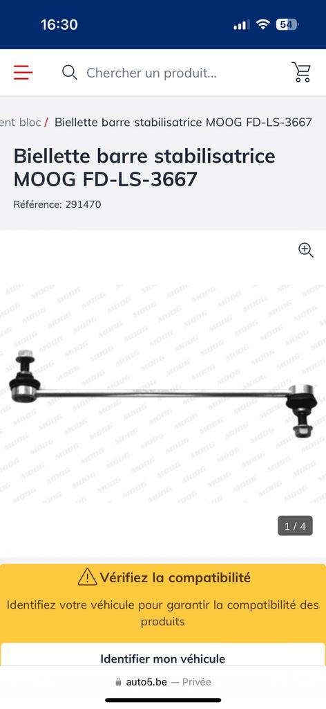 MOOG FD-LS-3667 stabilisatorstang