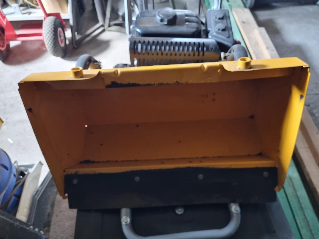 Borstel machiene, Ophalen