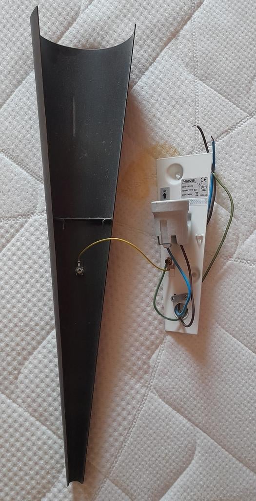 Applique murale en métal bronze, Enlèvement ou Envoi, Comme neuf, Métal