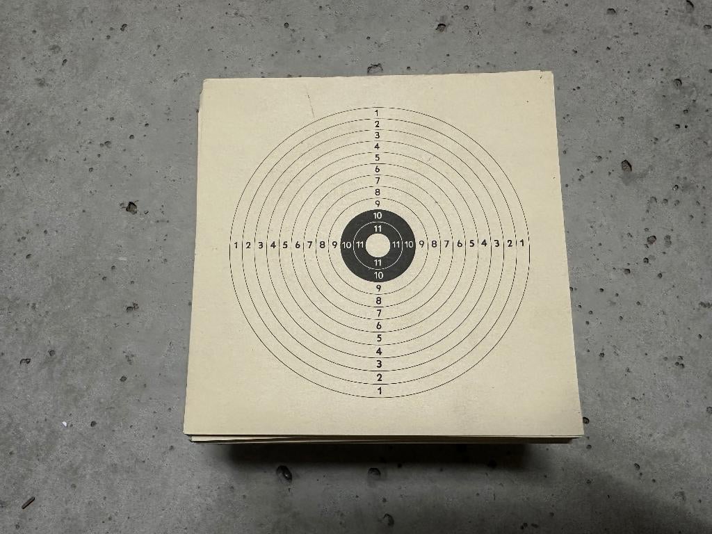 Schietkaarten - cibels - schietschijven - targets, Ophalen of Verzenden, Nieuw