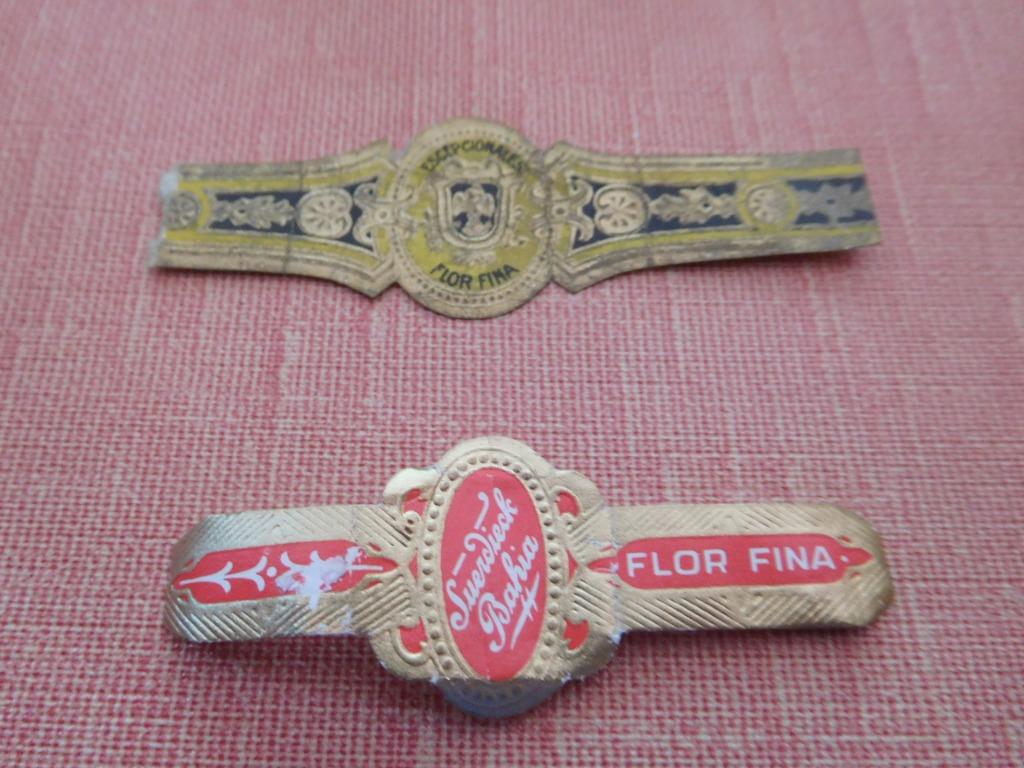 Bagues de Fabricant Flor Fina et série incomplète, Enlèvement ou Envoi, Utilisé, Bagues de cigare