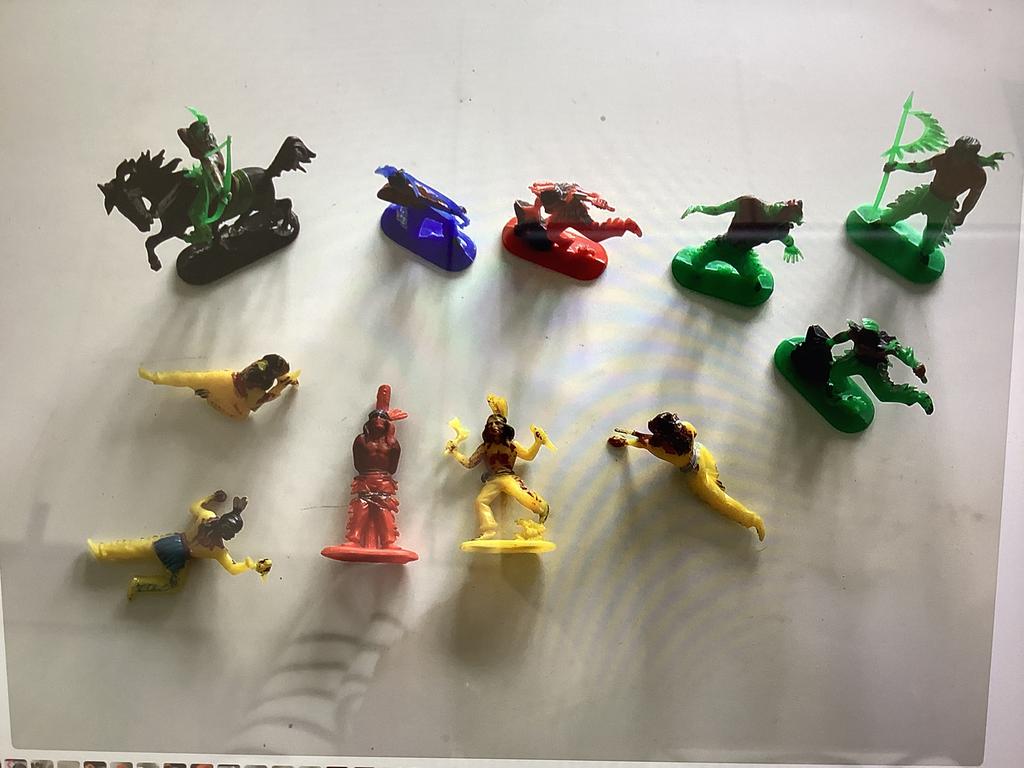 Vintage indianen, Verzamelen, Poppetjes en Figuurtjes, Ophalen of Verzenden, Gebruikt