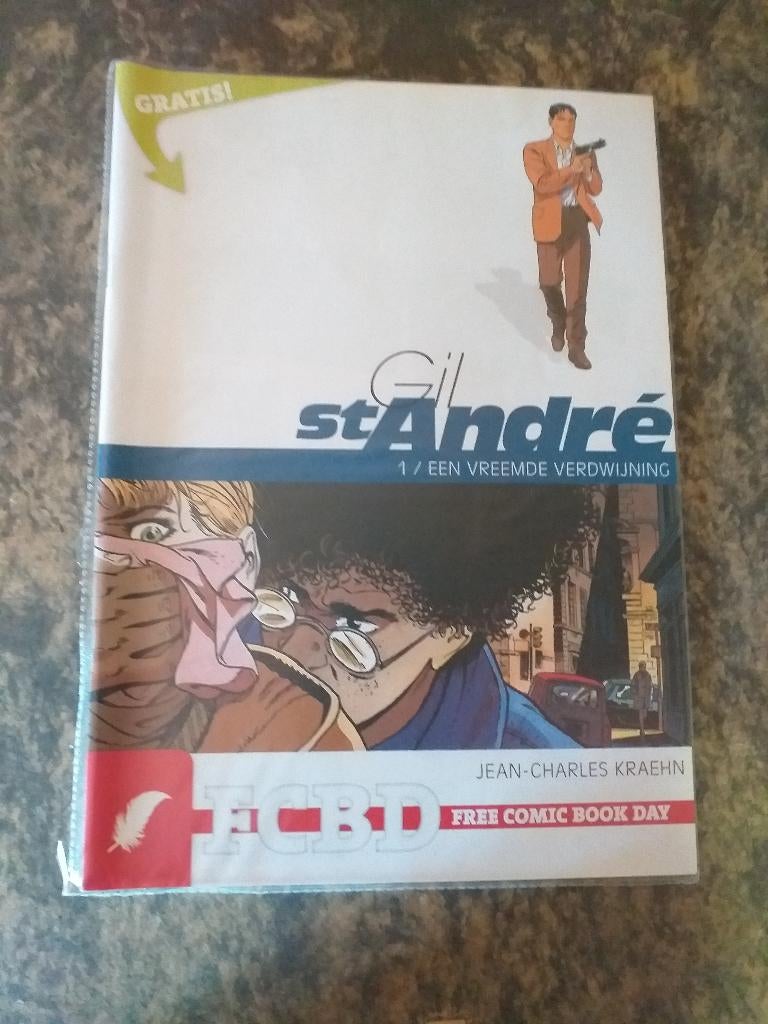 GIL st- ANDRé " EEN VREEMDE VERDWIJNING", Boeken, Stripverhalen, Eén stripboek, Ophalen of Verzenden, Nieuw