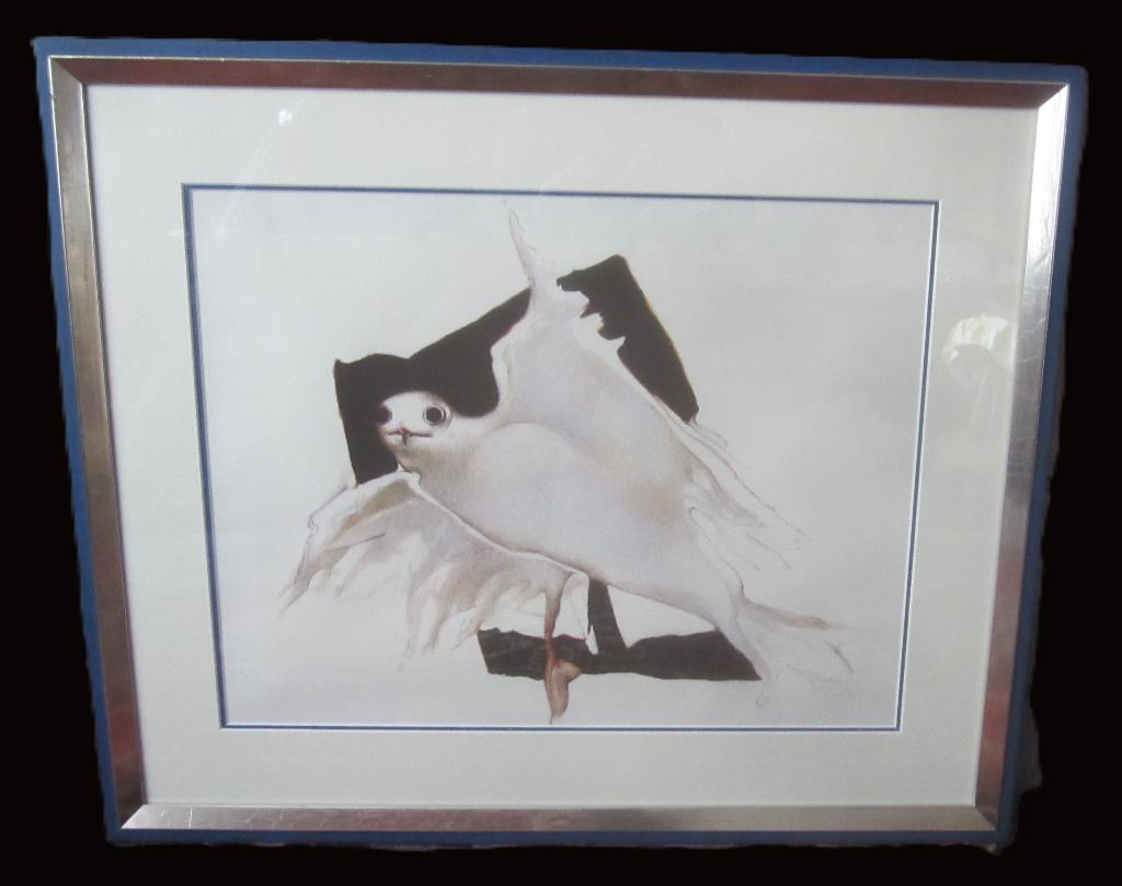 « Mouette » - Octave Landuyt (1922 - 2024), Antiquités & Art, Enlèvement