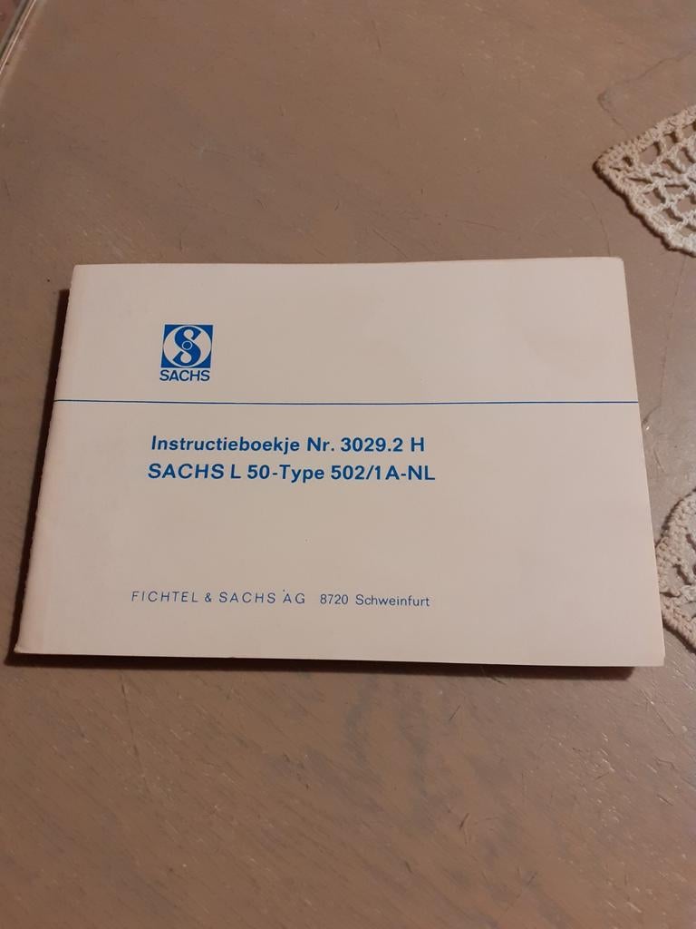 Sachs L50-type 502/1A-NL, Ophalen of Verzenden, Gebruikt