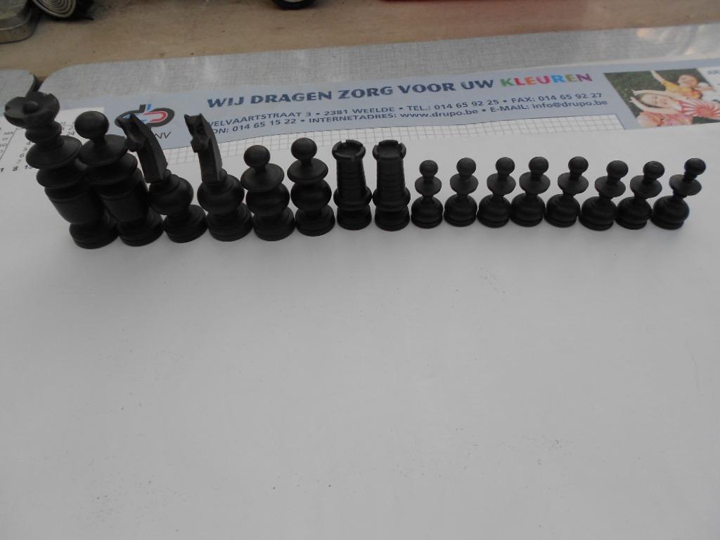 Schaakstukken, Een of twee spelers, Ophalen of Verzenden, Zo goed als nieuw