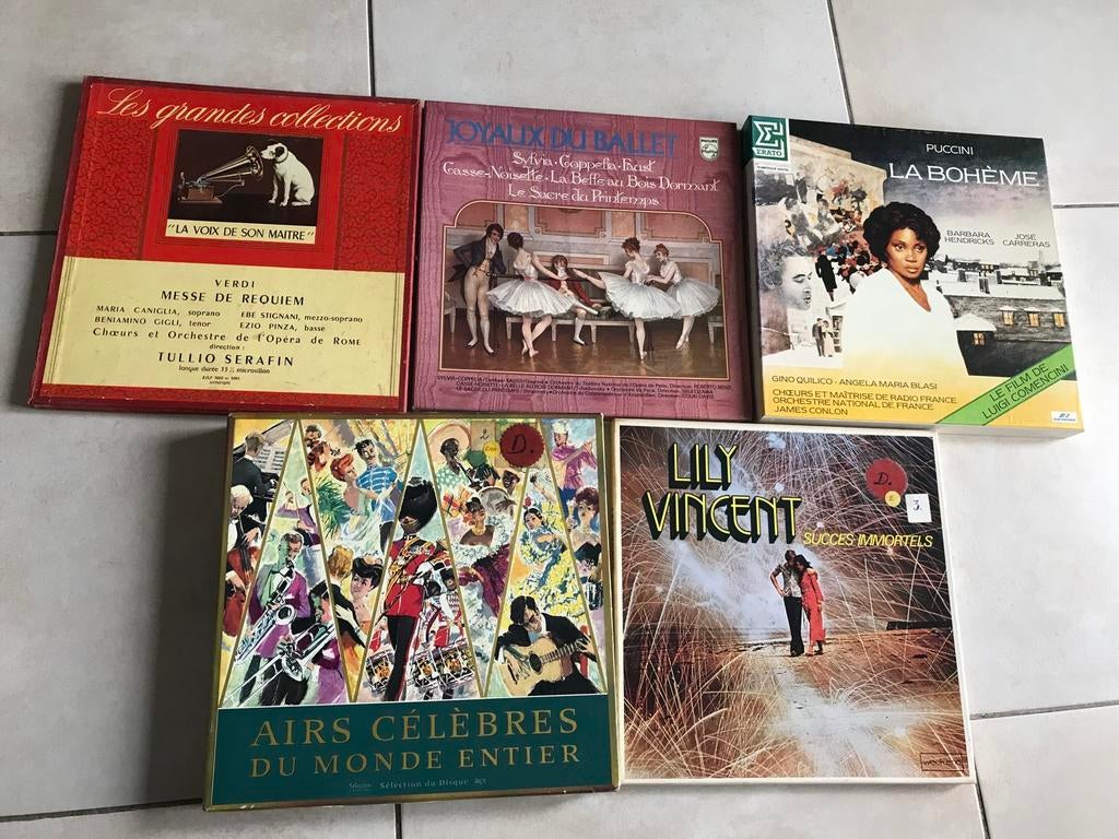 Vinyles 33 tours collections albums classique, CD & DVD, Comme neuf