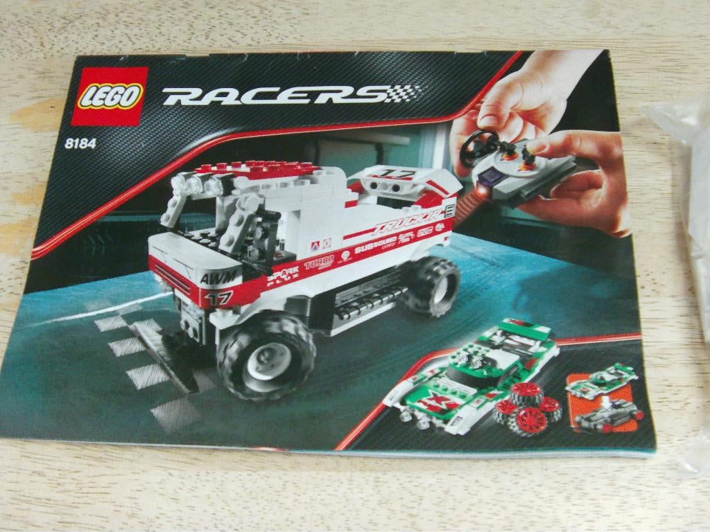 lego,  Racers: Radio Control: Twin X-treme RC 8184, Ophalen of Verzenden, Gebruikt, Complete set, Lego