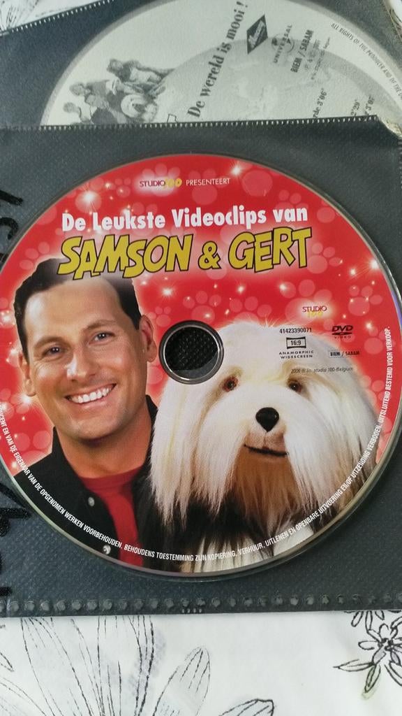 Samson en Gert 1 Dvd en 1 Cd, Enlèvement ou Envoi