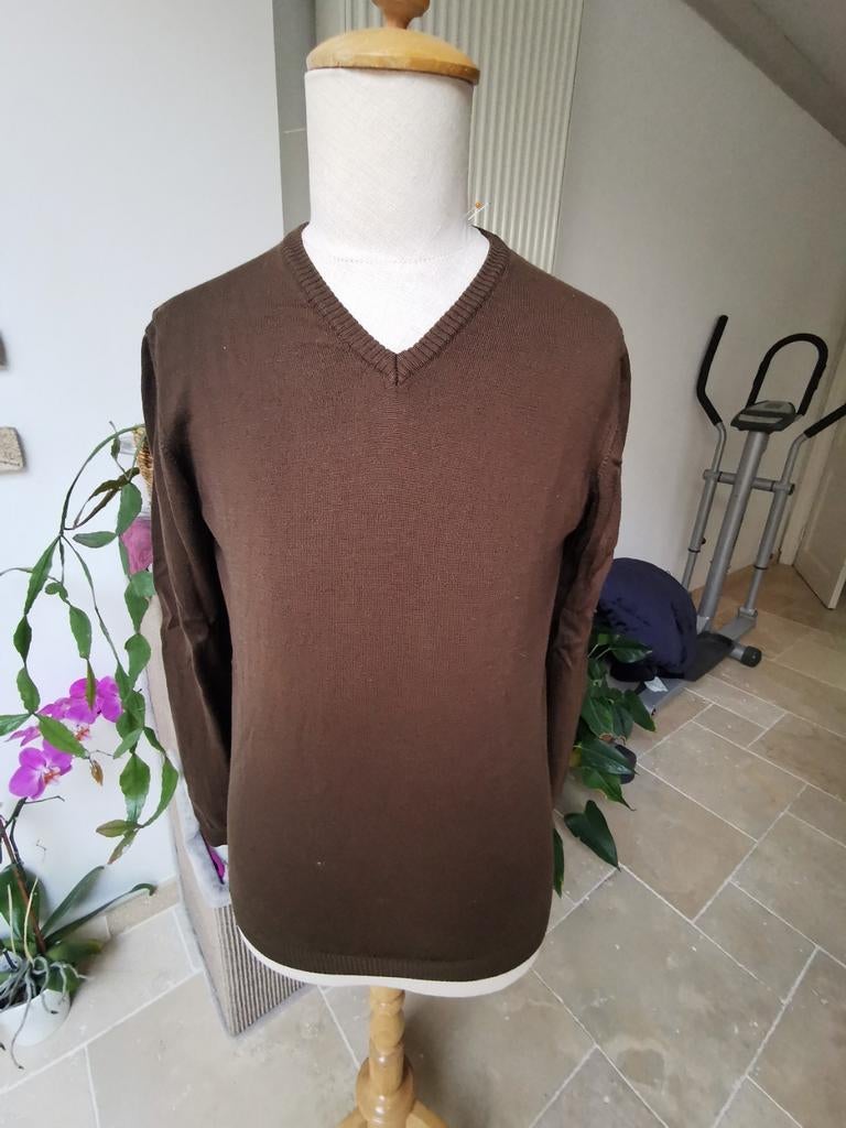 Magnifique pull pour homme en laine marron, Vêtements | Hommes, Pulls & Vestes, Enlèvement ou Envoi, Comme neuf, Taille 48/50 (M)
