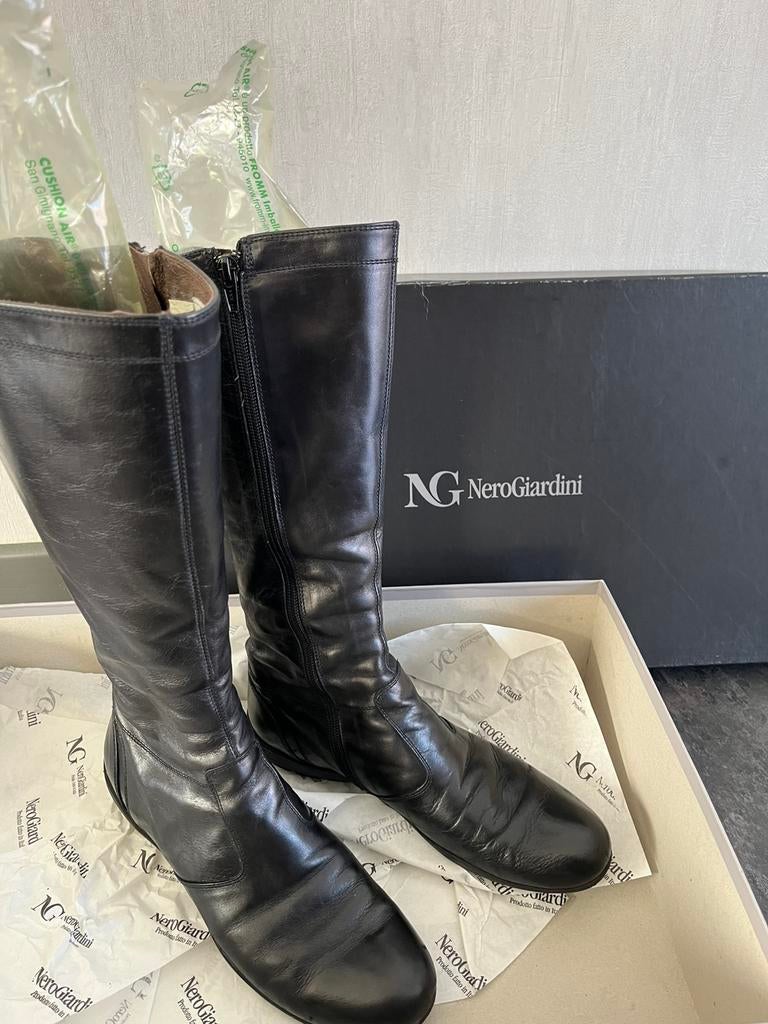 Bottes noires Nero Giardini taille 37 - neuves, Enlèvement ou Envoi, Comme neuf