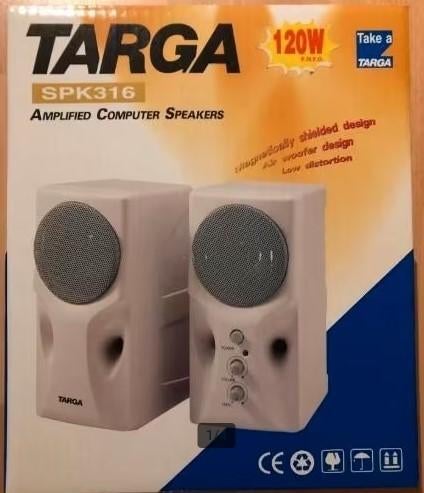 Targa PC speakers SPK316 (NIEUW), Ophalen, Nieuw, Audiokanaal 2, TARGA