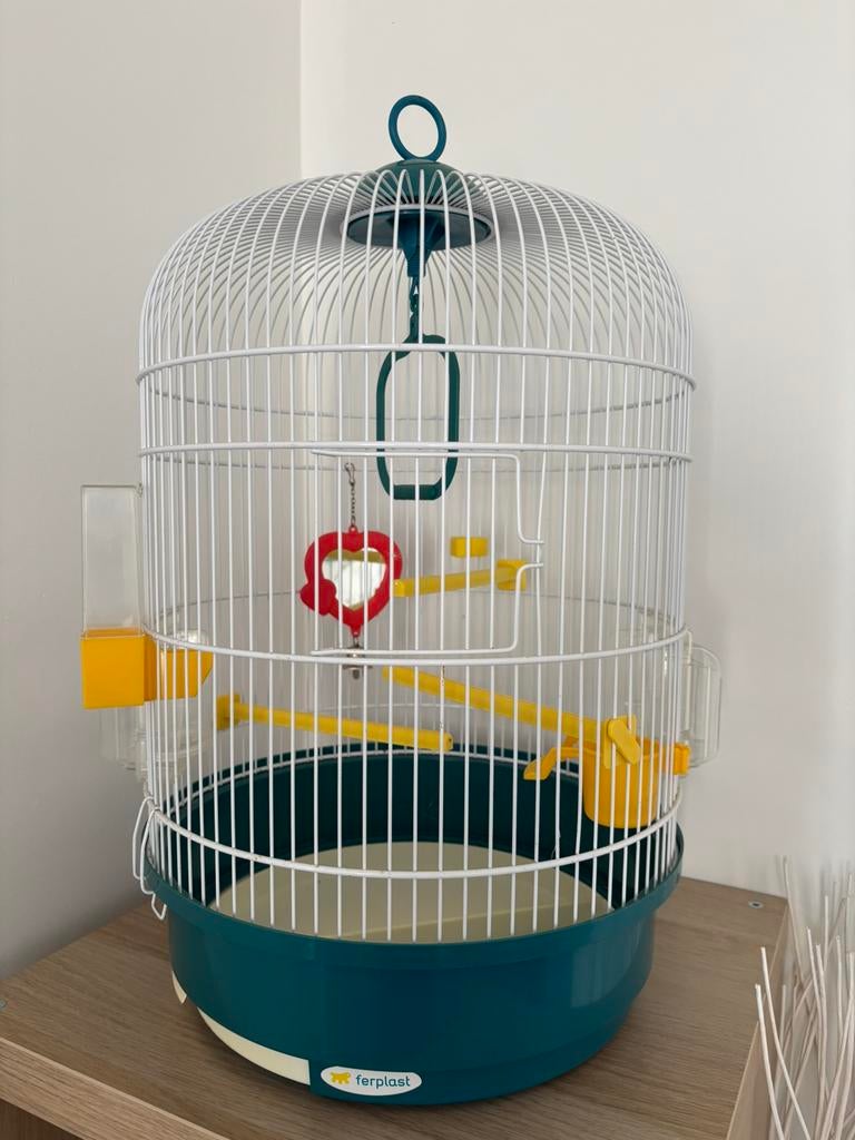 Magnifique cage à oiseaux Ferplast comme neuve !!, Enlèvement, Comme neuf, Cage à oiseaux