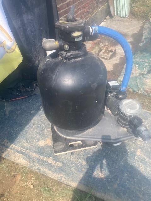 Filterpomp zwembad, Ophalen, Gebruikt, Zwembadpomp