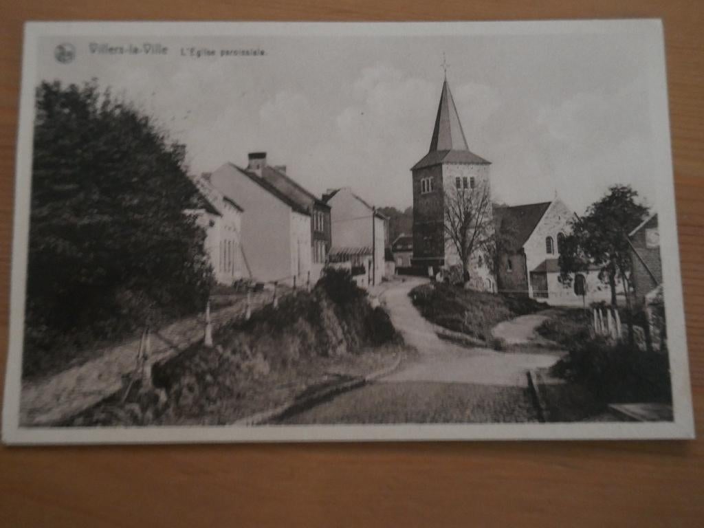 villers la ville l'église paroissiale, Envoi, Non affranchie, Brabant Wallon