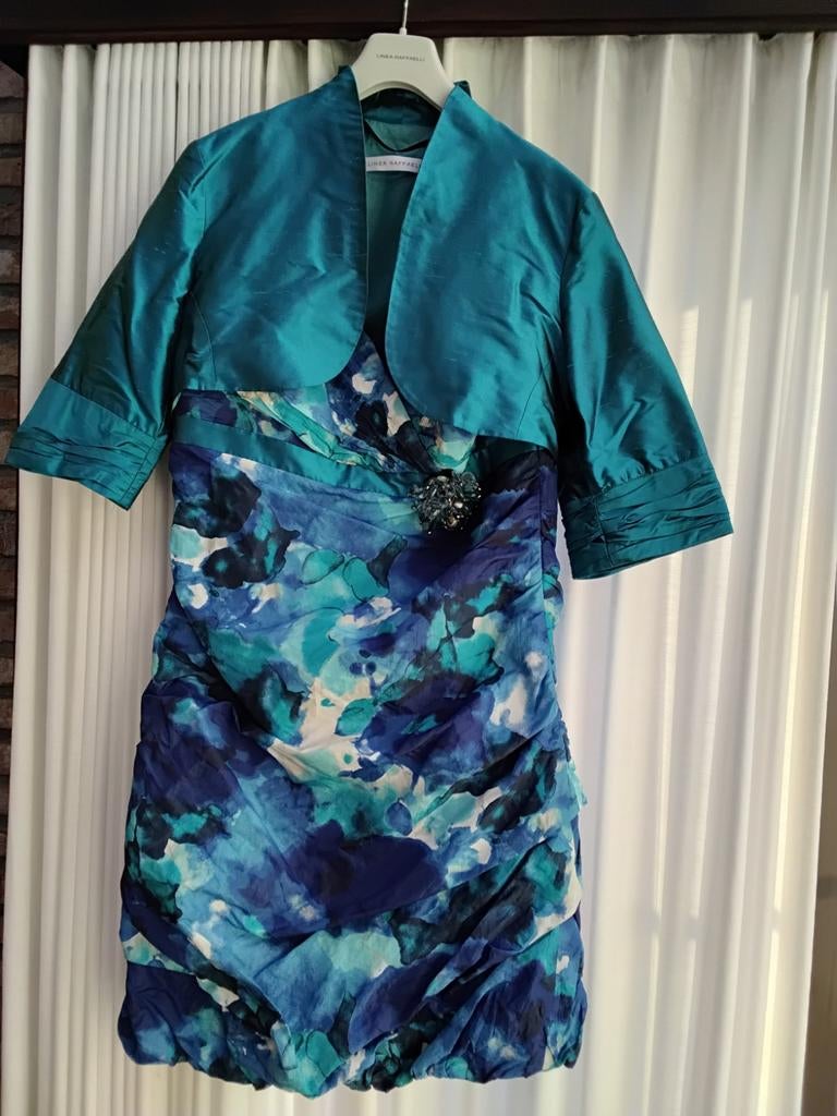 Suitekledij Linea Rafaelli en accessoires, Kleding | Dames, Trouwkleding en Trouwaccessoires, Zo goed als nieuw, Accessoires, Blauw