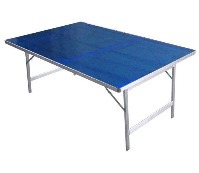 Table aluminium avec rezine, Enlèvement, Neuf, Rectangulaire, Aluminium