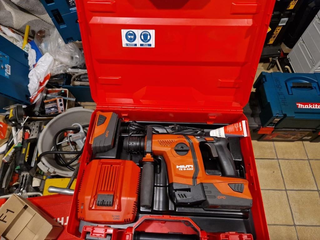 HILTI TE 6-22 draadloze hamerboormachine, Doe-het-zelf en Bouw, Ophalen, Zo goed als nieuw