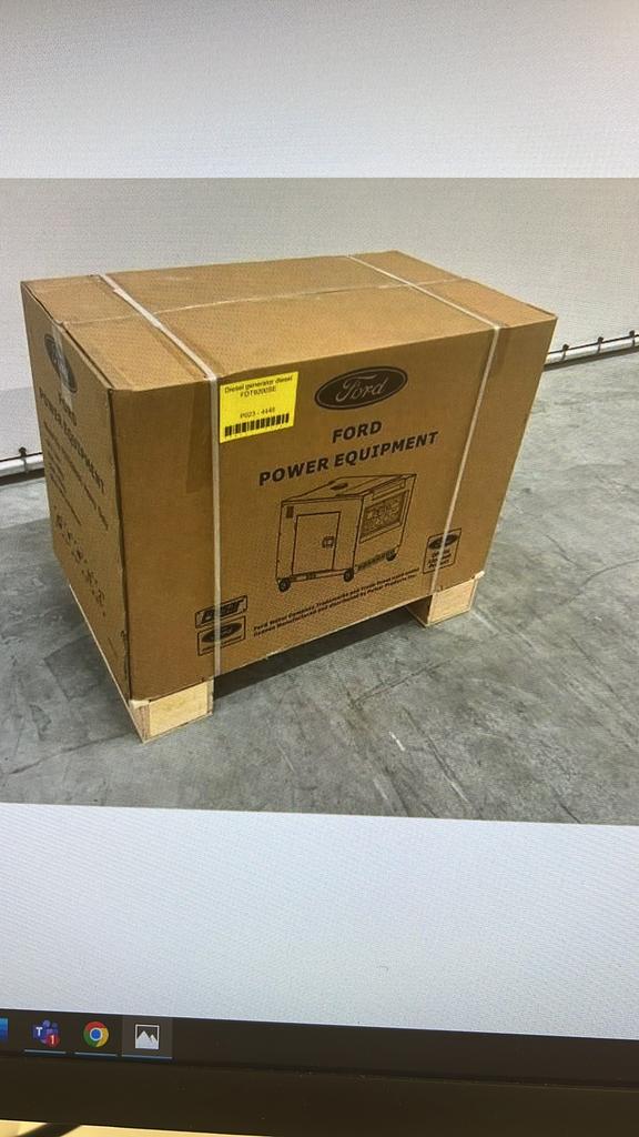 Stroomgroep Ford 8kva, Doe-het-zelf en Bouw, Ophalen, Dieselolie, Geluidgedempt, Nieuw