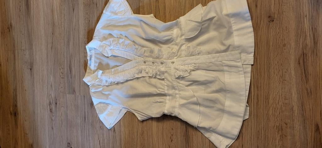 Heel fijn wit bloesje Tintoretto, Vêtements | Femmes, Enlèvement ou Envoi, Comme neuf, Taille 38/40 (M), Blanc