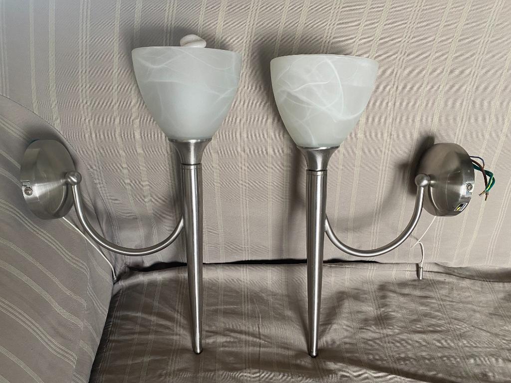 Luminaires, Ophalen of Verzenden, Zo goed als nieuw, Glas, Minder dan 50 cm