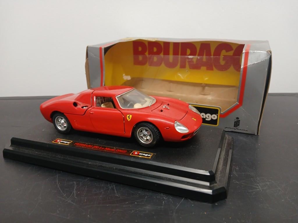 miniature Burago Ferrari 250 LM 1/24, Hobby & Loisirs créatifs, Voitures miniatures | 1:24, Enlèvement ou Envoi, Comme neuf, Voiture