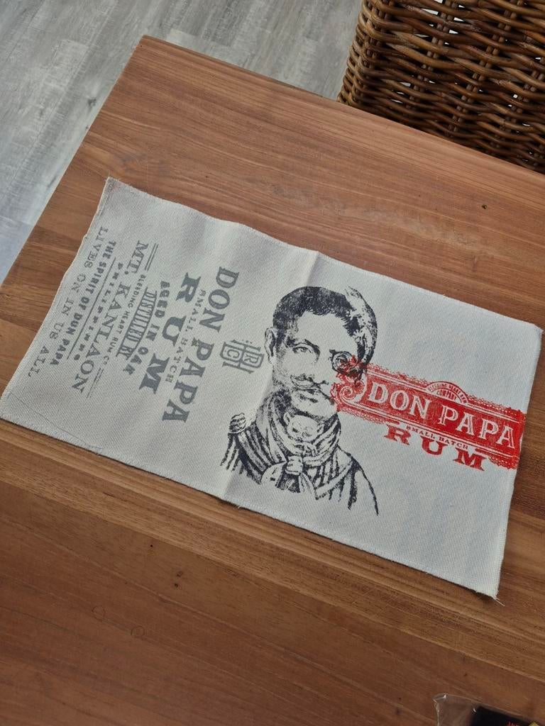 Don papa vintage stoffen barmat, Collections, Marques & Objets publicitaires, Enlèvement ou Envoi, Neuf