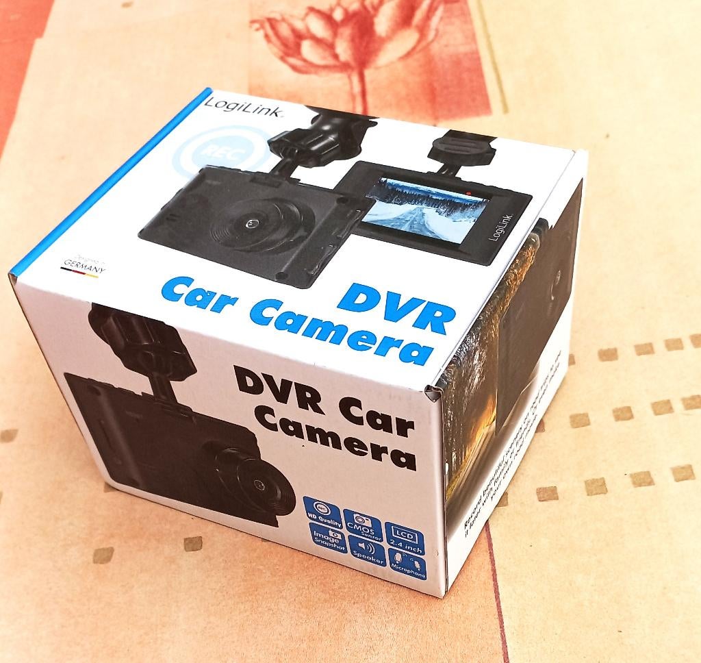 Caméra de voiture DVR, avec enregistrement d'image et de son, Envoi, Neuf