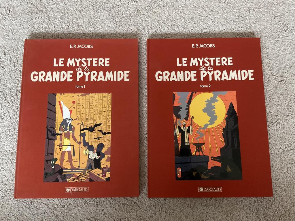 Blake & Mortimer - Le mystère de la grande pyramide - Grand, Enlèvement ou Envoi, Comme neuf