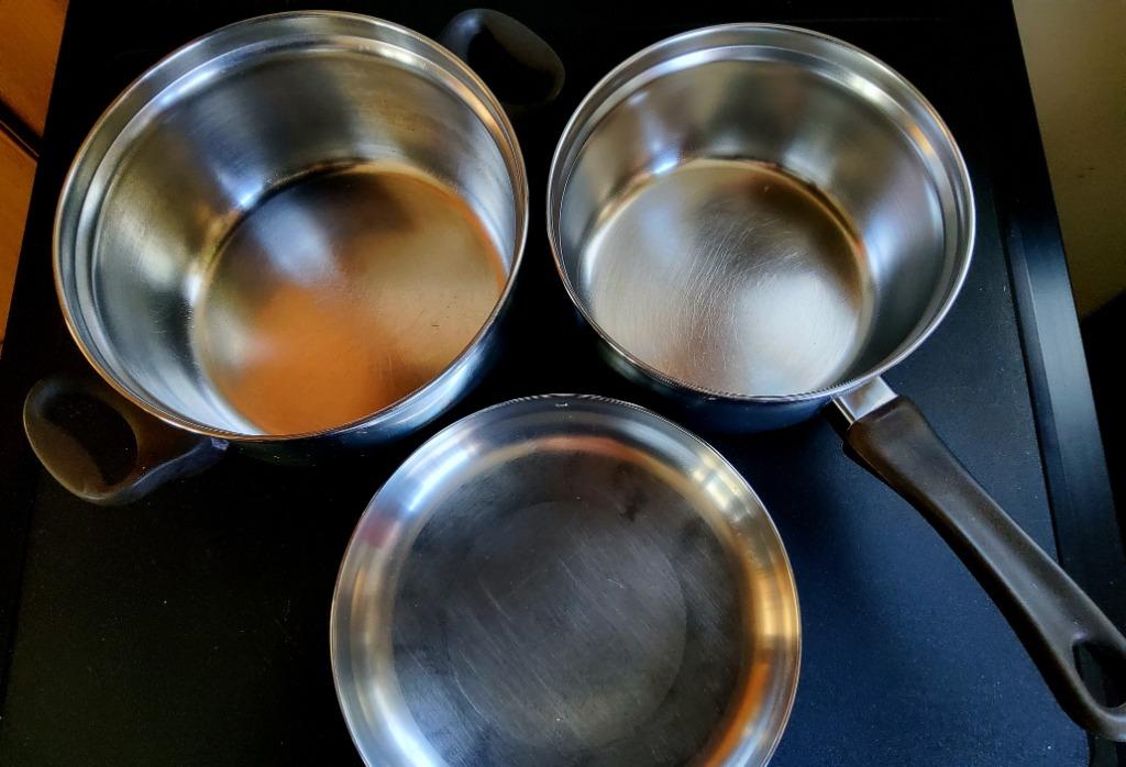 Marmite et marmite - matériau robuste en acier inoxydable de, Maison & Meubles, Inox, Enlèvement ou Envoi, Comme neuf, Plaque céramique