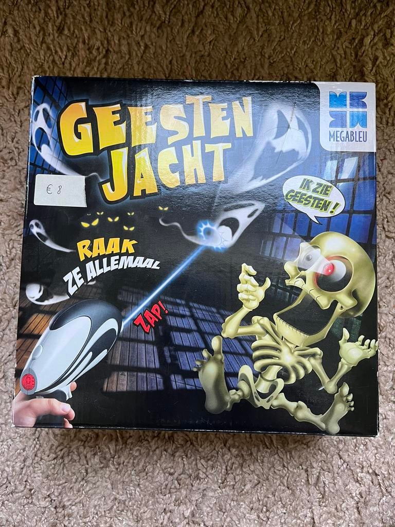 Jeu de société de chasse aux fantômes, Trois ou quatre joueurs, Enlèvement ou Envoi, Comme neuf