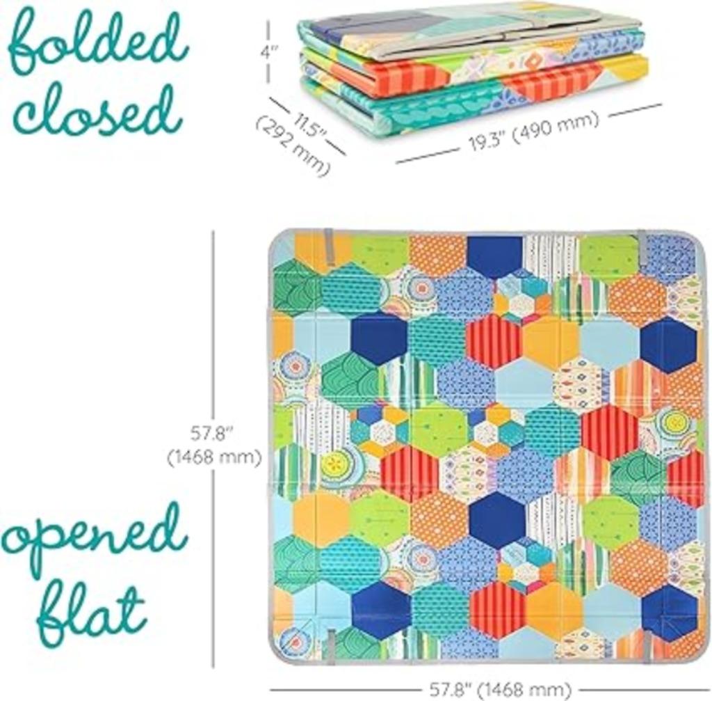 Zachte opvouwbare speelmat voor baby GRATIS LEVERING, Kinderen en Baby's, -, Verzenden, -, Nieuw