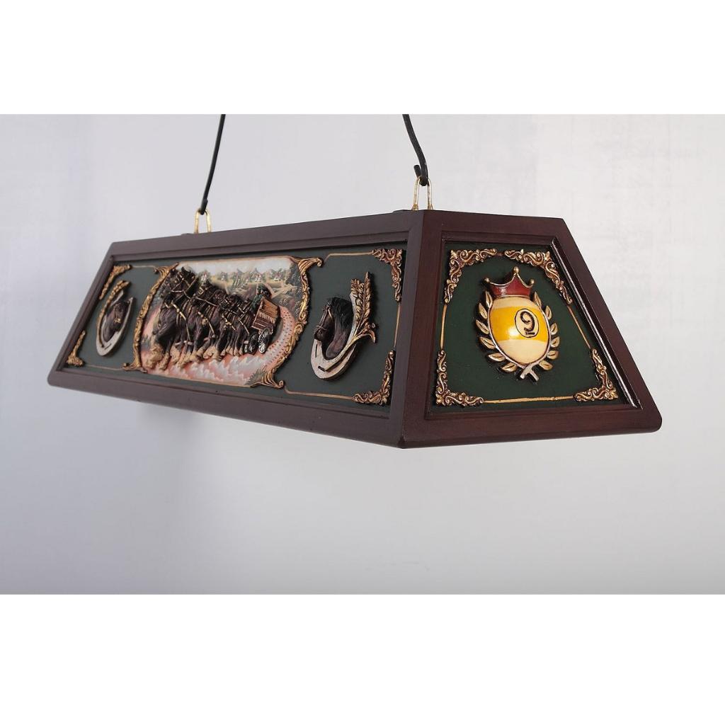 Biljartlamp lightdiffuser 120 cm - biljartlamp hout, Ophalen, Nieuw