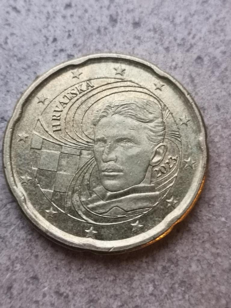 20 centimes d'euro Croatie 2023, Enlèvement ou Envoi