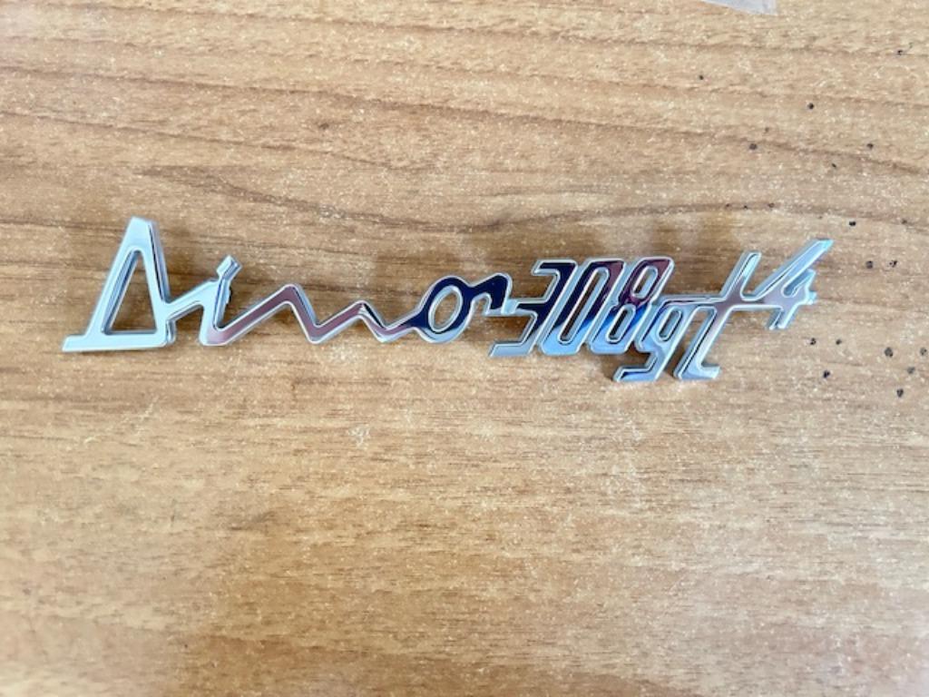 Ferrari Dino 308 GT4-logo, Ophalen, Nieuw, Achter, Ferrari