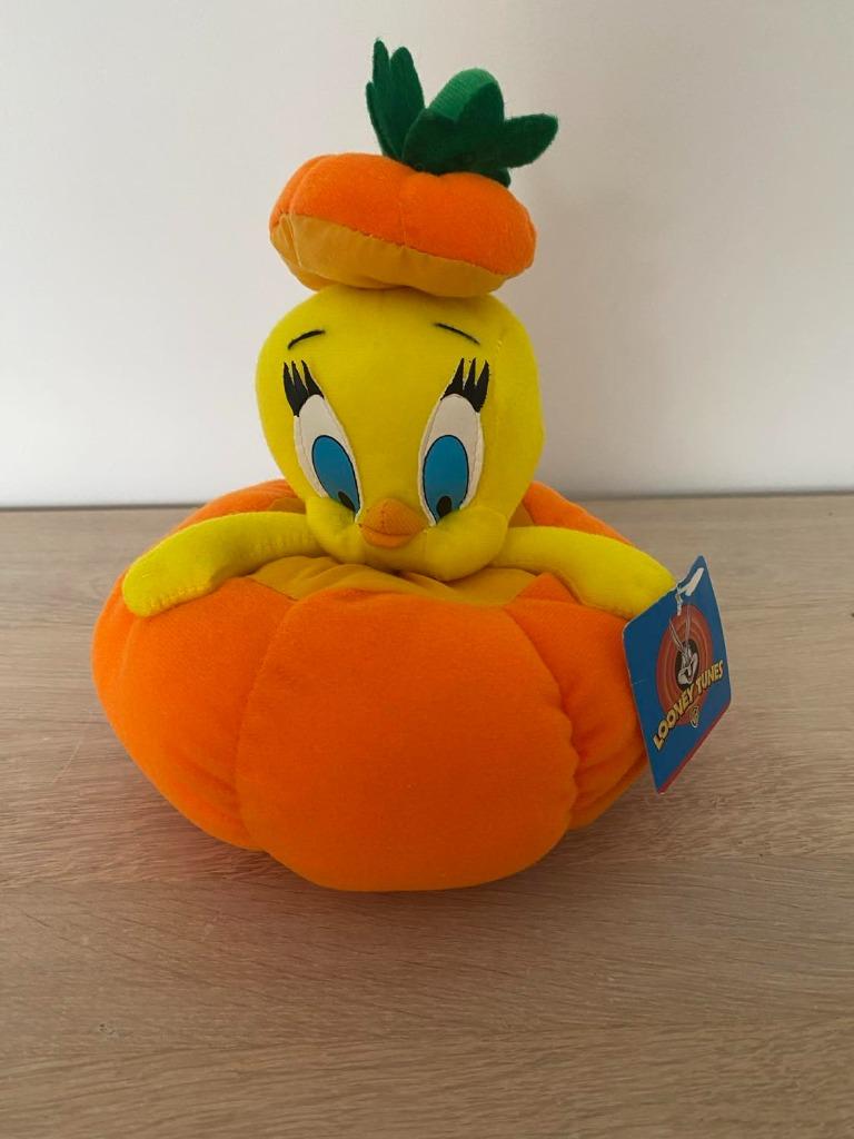 Tweety met pompoen / pumpkin / Titi avec potiron, Enlèvement ou Envoi, Neuf