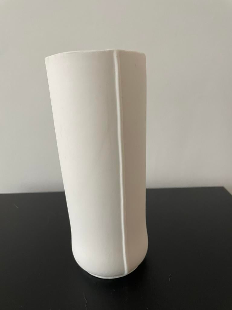 Vaas serax - wit, Huis en Inrichting, Woonaccessoires | Vazen, Ophalen of Verzenden, Zo goed als nieuw, Wit