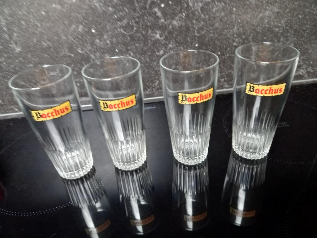 Set bierglazen BACCHUS, Verzamelen, Ophalen of Verzenden
