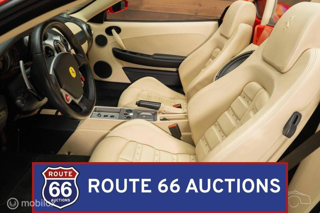 Ferrari F430 Spider F1 | 2006 | Route 66 Auctions, Gebruikt, Zwart, Bedrijf, Handgeschakeld