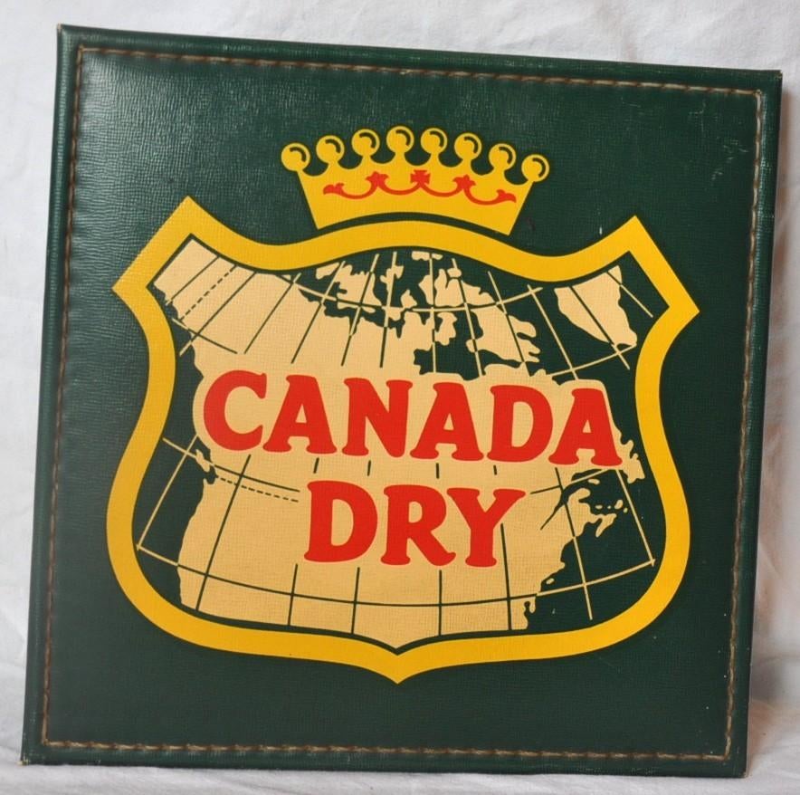 decoration publicitaire de brasserie canada dry, Ophalen of Verzenden, Gebruikt, Reclamebord