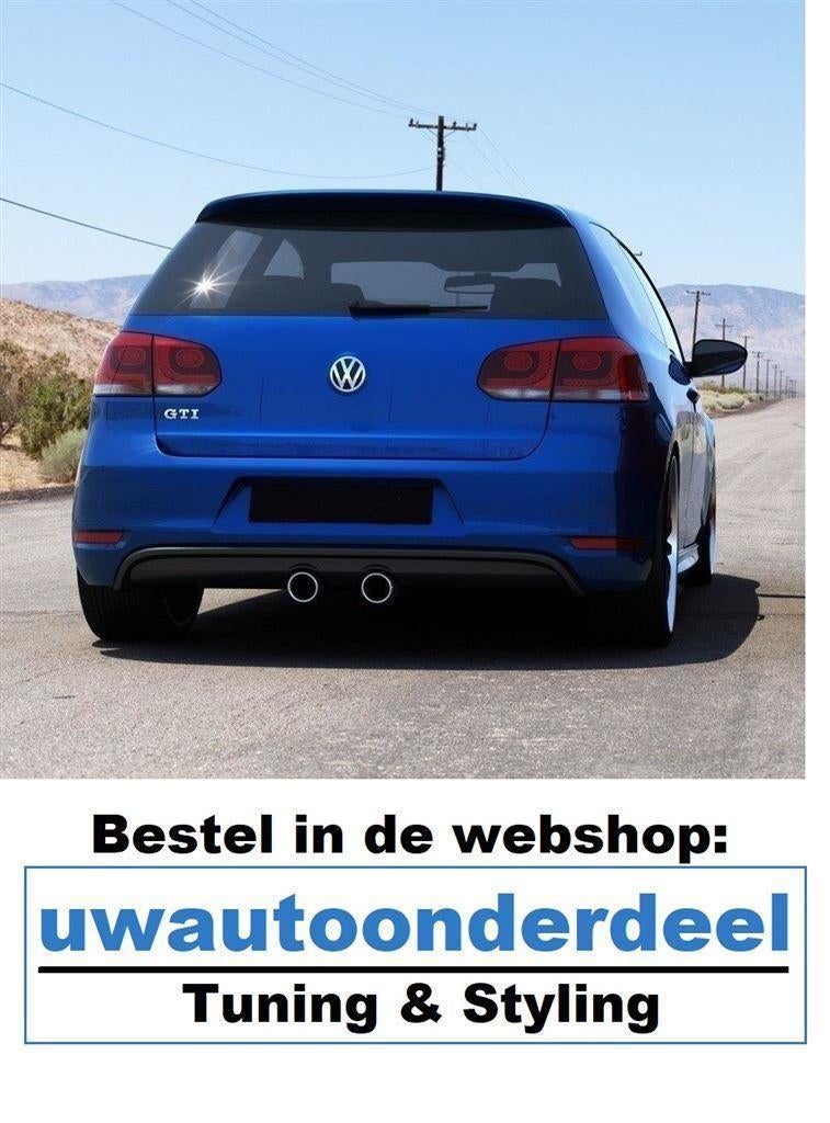 R20 look diffuser en uitlaat! Geschikt Voor Golf 6 Gti Tdi F, Verzenden