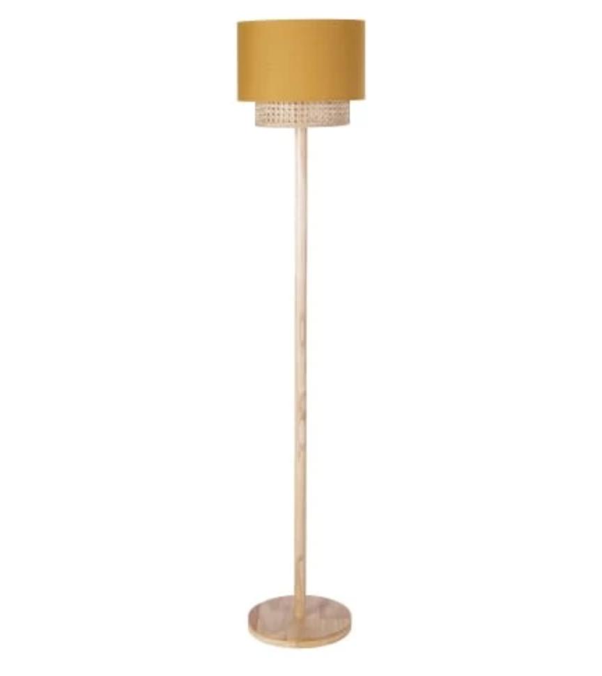 Lampadaires Enfant Lampadaire Fixe En Bois avec Abat-jour, Maison & Meubles, Lampes | Abat-jour, Comme neuf, 50 cm ou plus, Rond