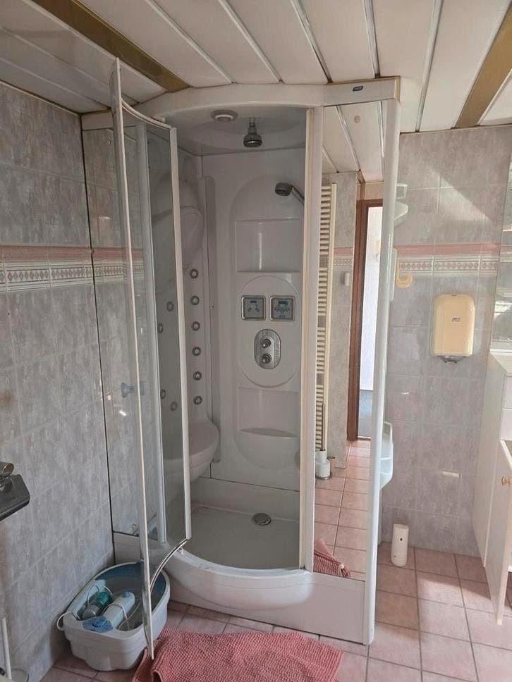 Luxe douchecabine 2.20m hoog met radio, gedemonteerd, Huis en Inrichting, Ophalen, Gebruikt, 100 tot 150 cm, 200 cm of meer