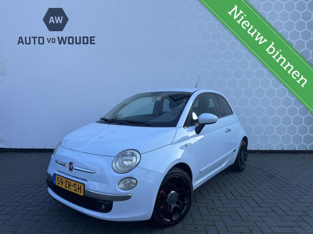 Fiat 500 1.4-16V Lounge, Auto's, Voorwielaandrijving, 4 zetels, Gebruikt, 4 cilinders